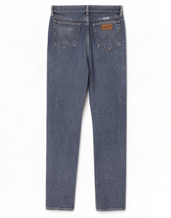 Wrangler Womens Tapered Jeans US 7/8 Medium W28 L28 Blue Cotton