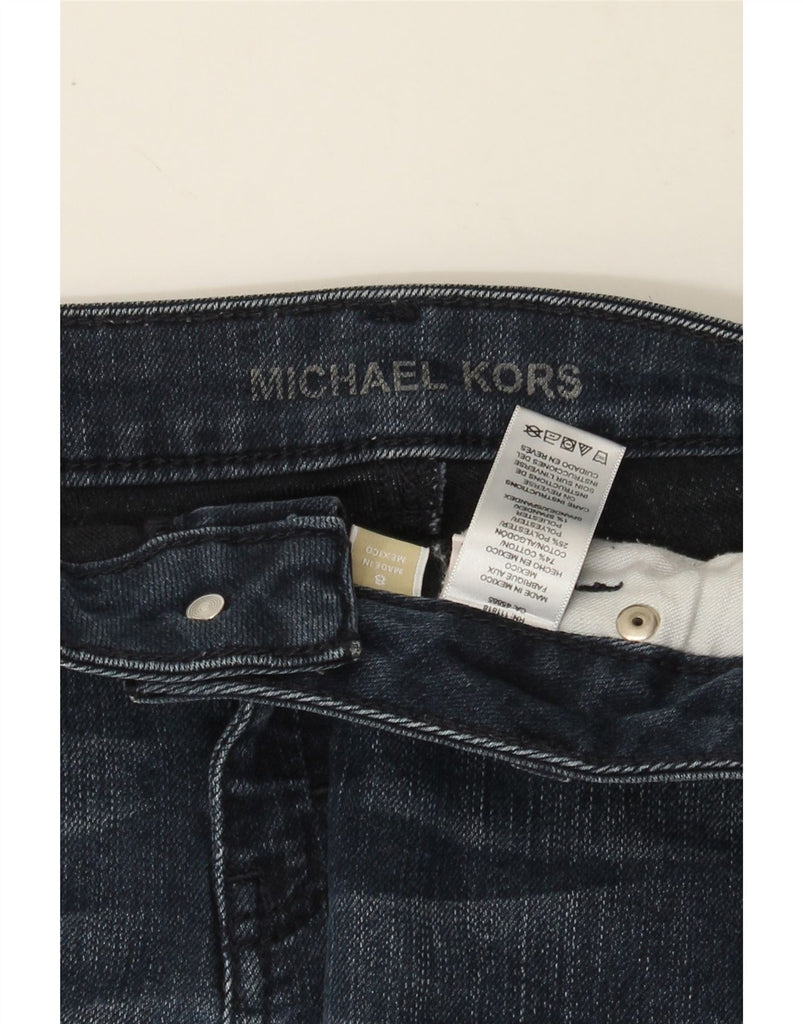 MICHAEL KORS Womens Denim Shorts US 8 Medium W30 Blue Cotton Vintage Michael Kors and Second-Hand Michael Kors from Messina Hembry 