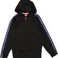CHAMPION Boys Graphic Zip Hoodie Sweater 11-12 Years Large Black Polyester Vintage Champion and Second-Hand Champion from Messina Hembry 