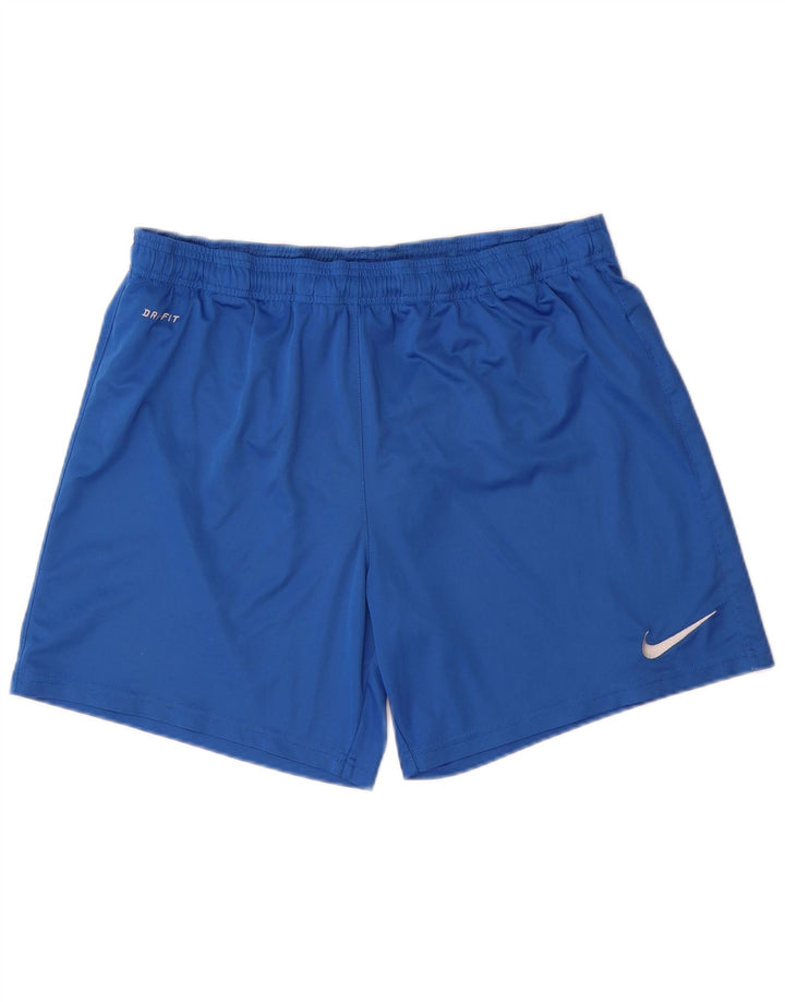 NIKE Mens Dri Fit Sport Shorts Large  Blue