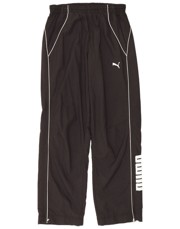 Puma Mens Graphic Tracksuit Trousers Medium Black