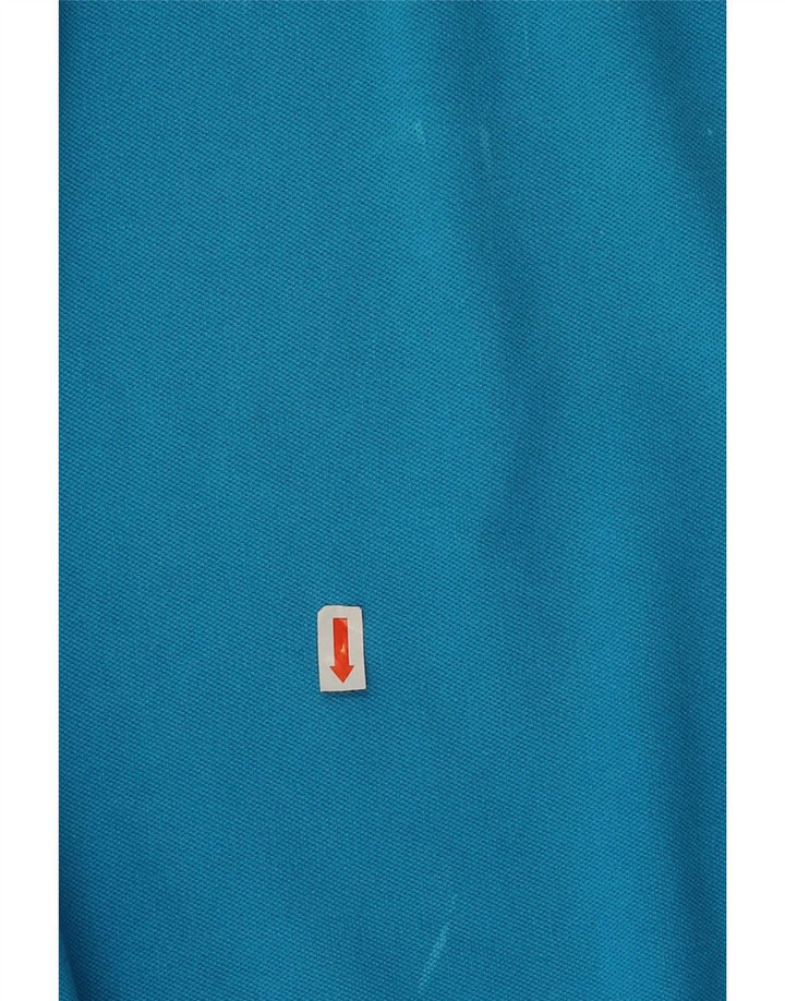 Puma Mens Polo Shirt XL Blue Cotton