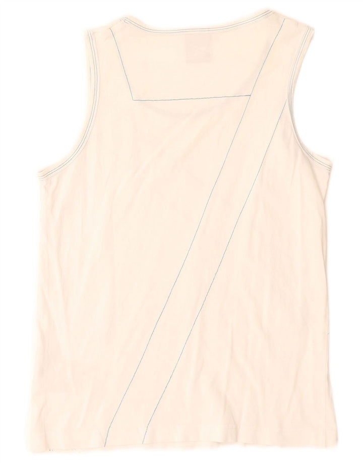 Nike Boys Graphic Vest Top 10-11 Years Medium  White Polyester