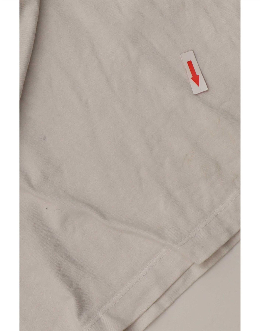 Nike Mens Graphic T-Shirt Top Medium White Cotton
