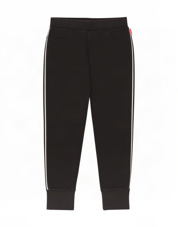 Champion Womens Herritage Tracksuit Trousers Joggers UK 14 Large Black