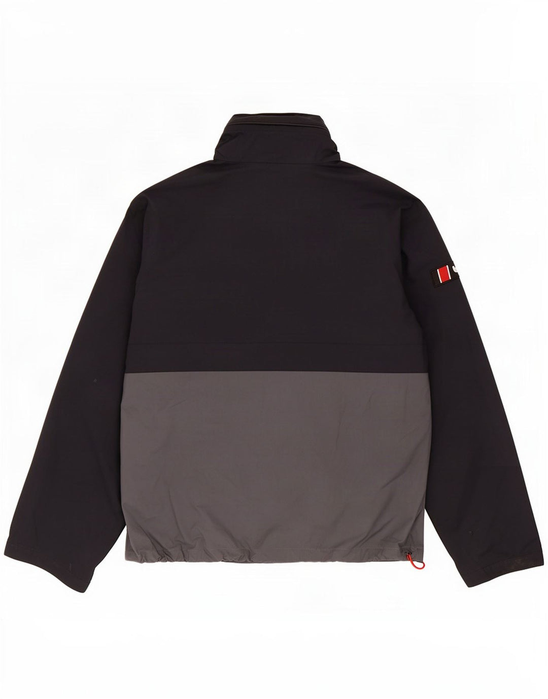 Berghaus Mens Hooded Rain Jacket UK 36 Small Black Colourblock Polyamide