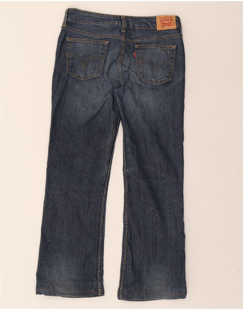 LEVI'S Womens 555 Bootcut Jeans W28 L32 Blue Cotton Vintage Levi's and Second-Hand Levi's from Messina Hembry 