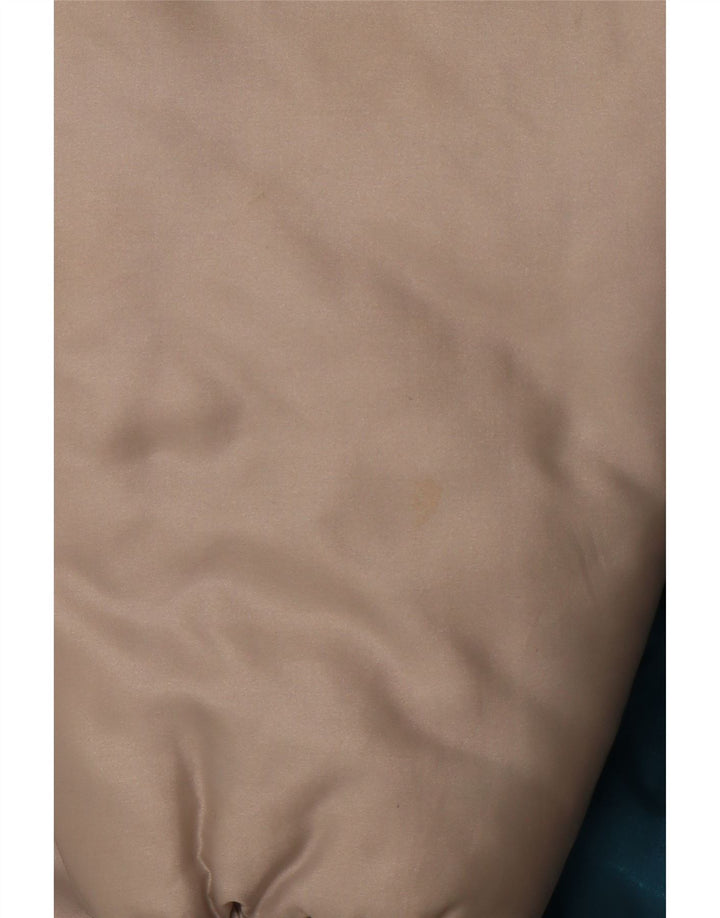 CARRERA Mens Padded Jacket UK 40 Large Blue Colourblock Polyester