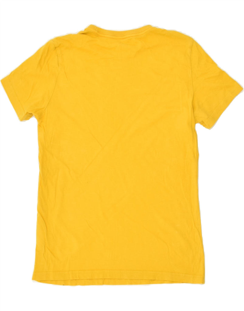 PUMA Boys Graphic T-Shirt Top 13-14 Years Yellow Cotton | Vintage Puma | Thrift | Second-Hand Puma | Used Clothing | Messina Hembry 