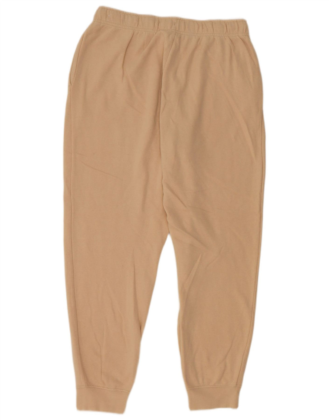 Nike Mens Tracksuit Trousers Joggers Large  Beige Cotton