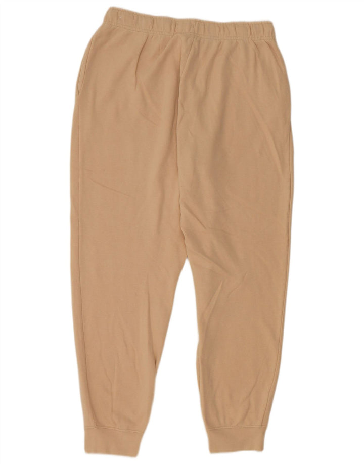 Nike Mens Tracksuit Trousers Joggers Large  Beige Cotton