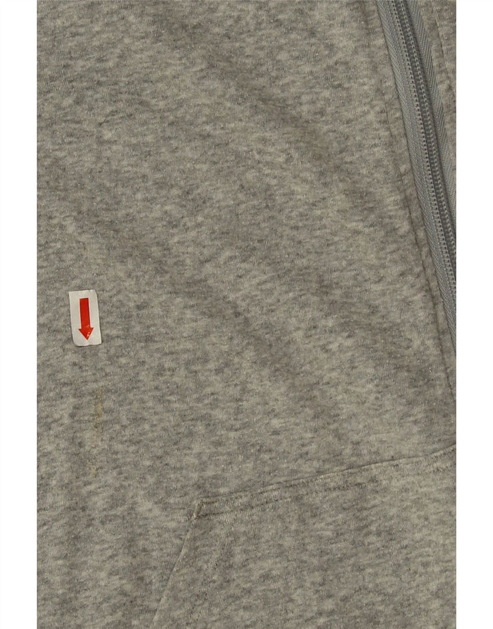 Calvin Klein Mens Zip Hoodie Sweater Medium Grey Cotton
