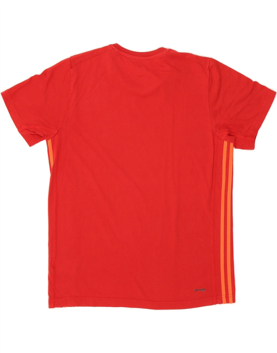 ADIDAS Mens T-Shirt Top Medium Red Cotton Vintage Adidas and Second-Hand Adidas from Messina Hembry 