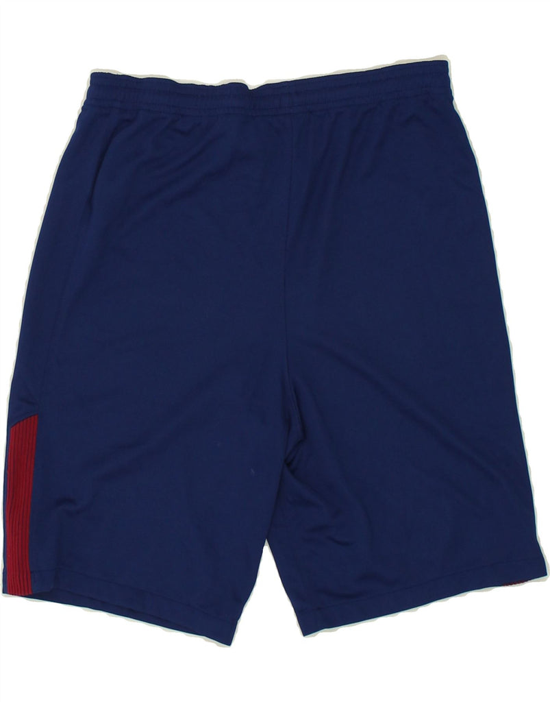 NIKE Boys Dri Fit Sport Shorts 13-14 Years XL Navy Blue Polyester Vintage Nike and Second-Hand Nike from Messina Hembry 