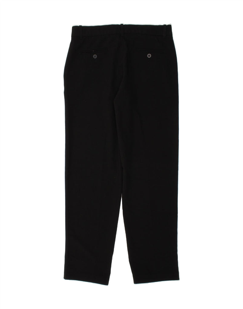 IZOD Boys Straight Chino Trousers 15-16 Years W30 L30 Black Polyester Vintage Izod and Second-Hand Izod from Messina Hembry 