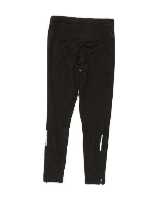 ADIDAS Womens Leggings UK 16-18 Large Black Colourblock Polyester, Vintage  & Second-Hand Clothing Online