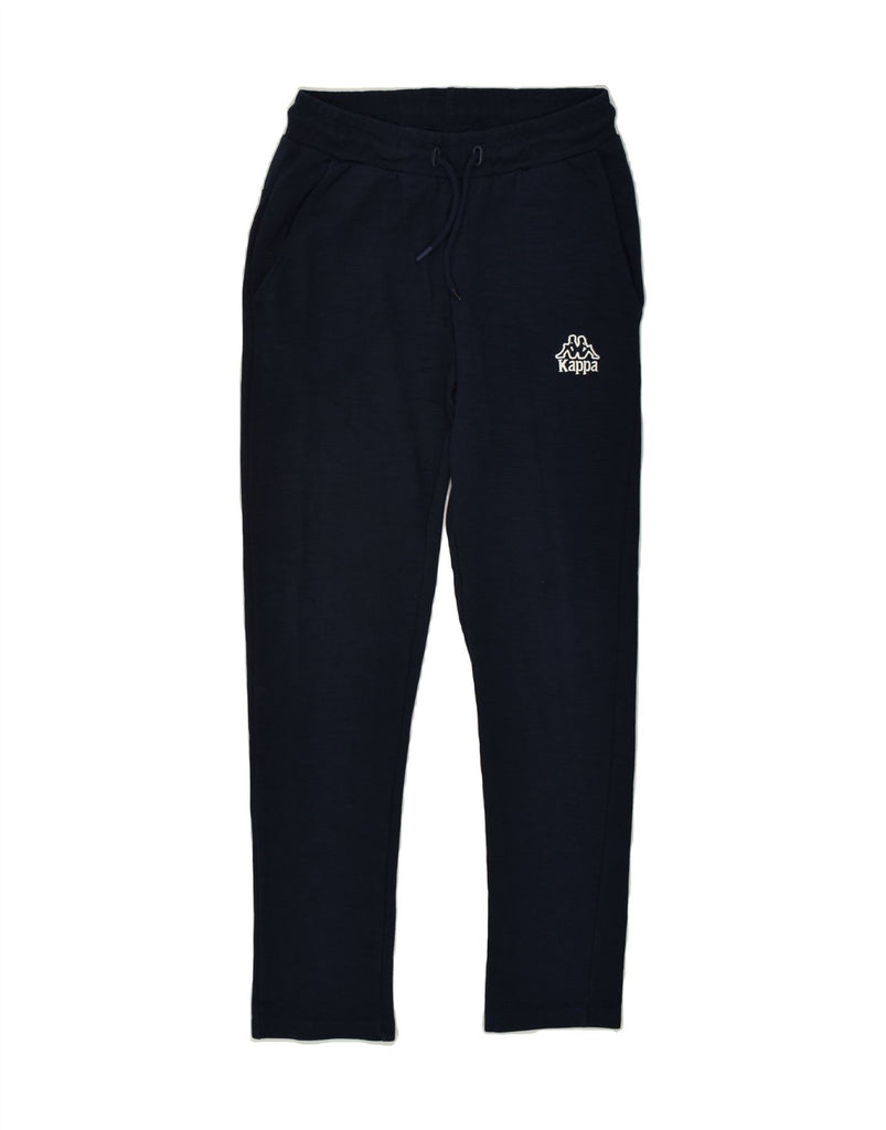 KAPPA Mens Tracksuit Trousers Small Navy Blue Cotton | Vintage Kappa | Thrift | Second-Hand Kappa | Used Clothing | Messina Hembry 