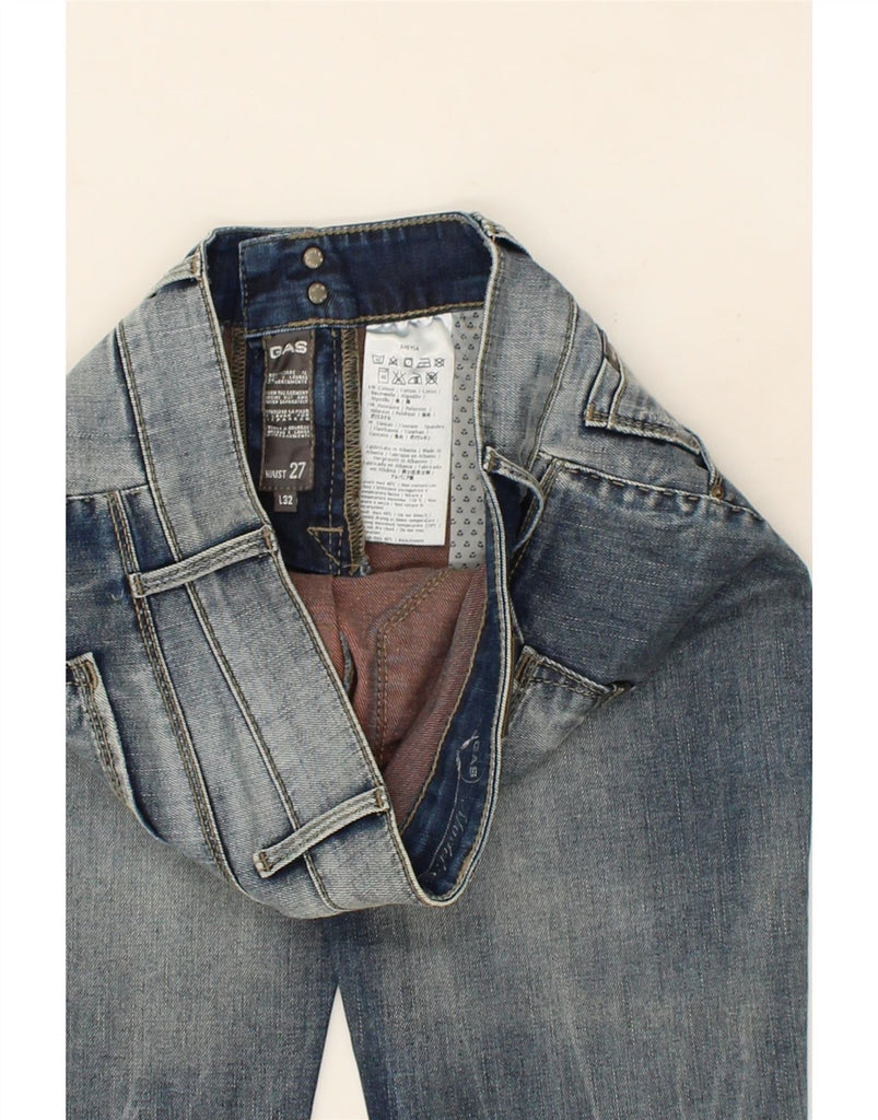 GAS Womens Skinny Jeans W27 L32 Blue Cotton Vintage Gas and Second-Hand Gas from Messina Hembry 