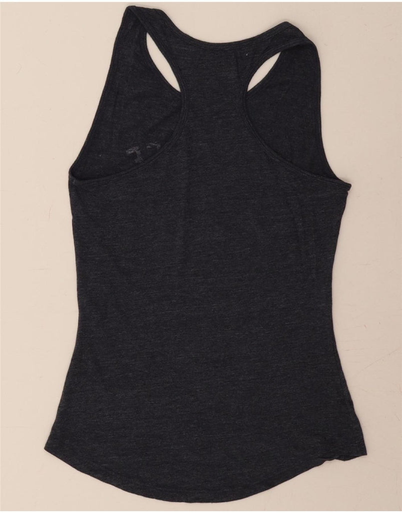 MAJESTIC Womens Milwaukee Graphic Vest Top UK 18 XL Navy Blue Cotton Vintage Majestic and Second-Hand Majestic from Messina Hembry 