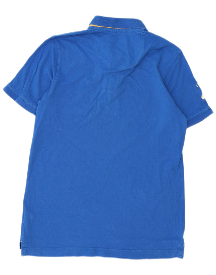 CREW CLOTHING Mens Polo Shirt Large Blue Cotton