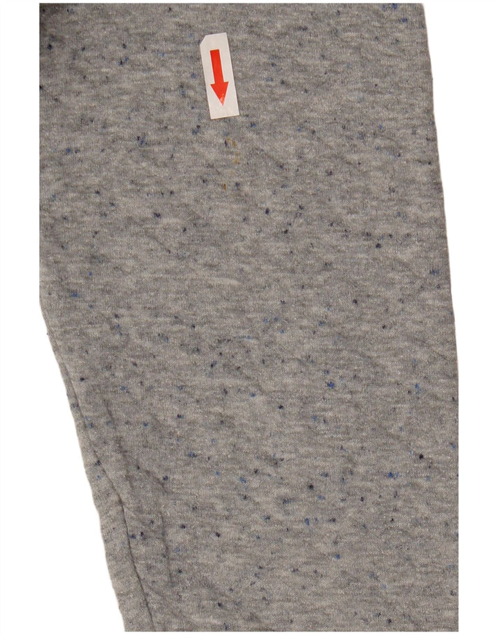 Jack Wills Womens Oversized Sweatshirt Jumper UK 8 Small Grey Cotton