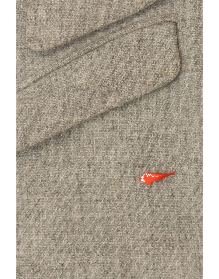 J. CREW Womens Overcoat US 6 Medium Grey Wool