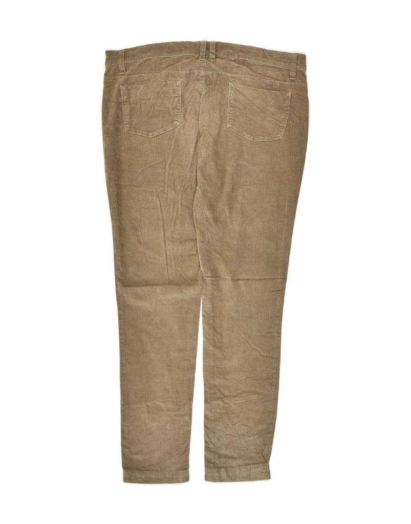 BENETTON Mens Slim Corduroy Trousers W34 L29 Beige Cotton | Vintage Benetton | Thrift | Second-Hand Benetton | Used Clothing | Messina Hembry 