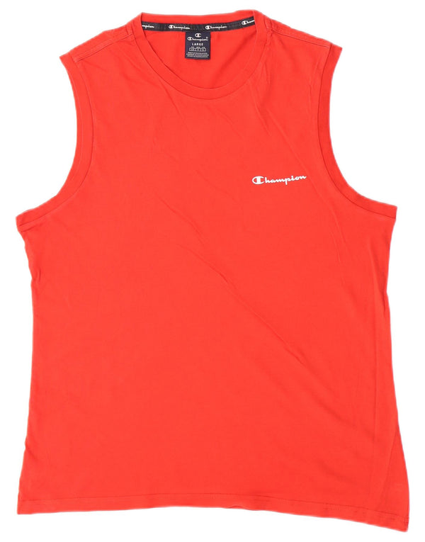Champion Mens Vest Top Large Red