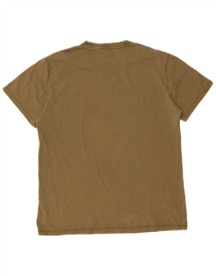 LEVI'S Mens T-Shirt Top Large Khaki
