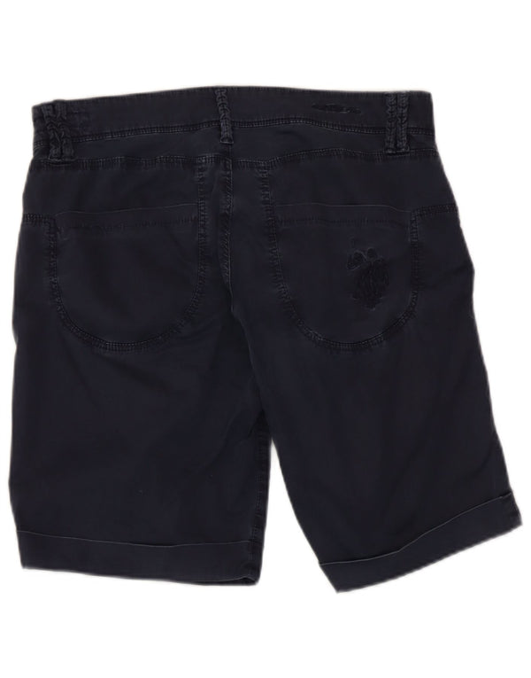 U.S. Polo Assn. Mens Casual Shorts W30 Medium Navy Blue Cotton