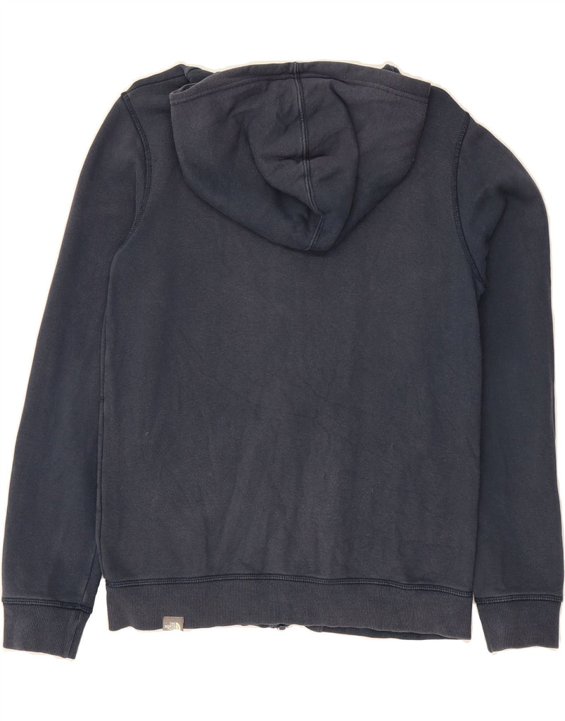 THE NORTH FACE Boys Zip Hoodie Sweater 14-15 Years XL Navy Blue Cotton Vintage The North Face and Second-Hand The North Face from Messina Hembry 