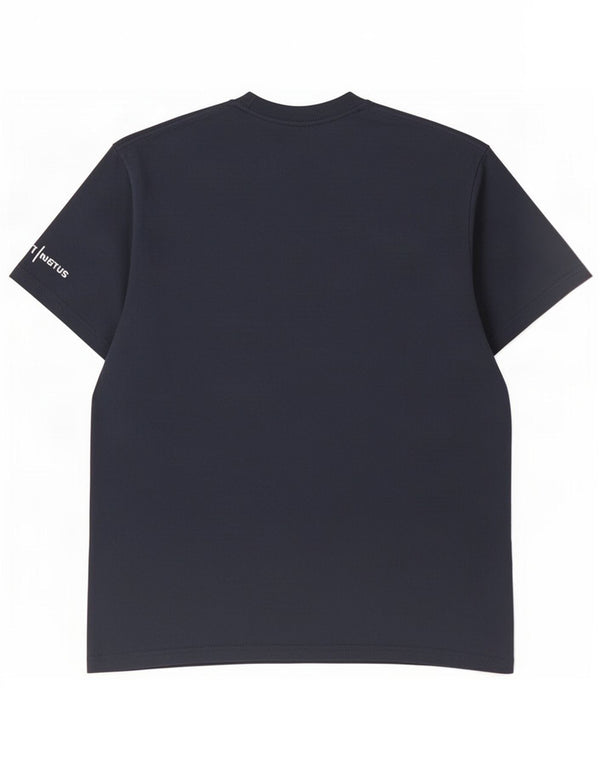 Russell Athletic Mens T-Shirt Top Large Navy Blue Cotton