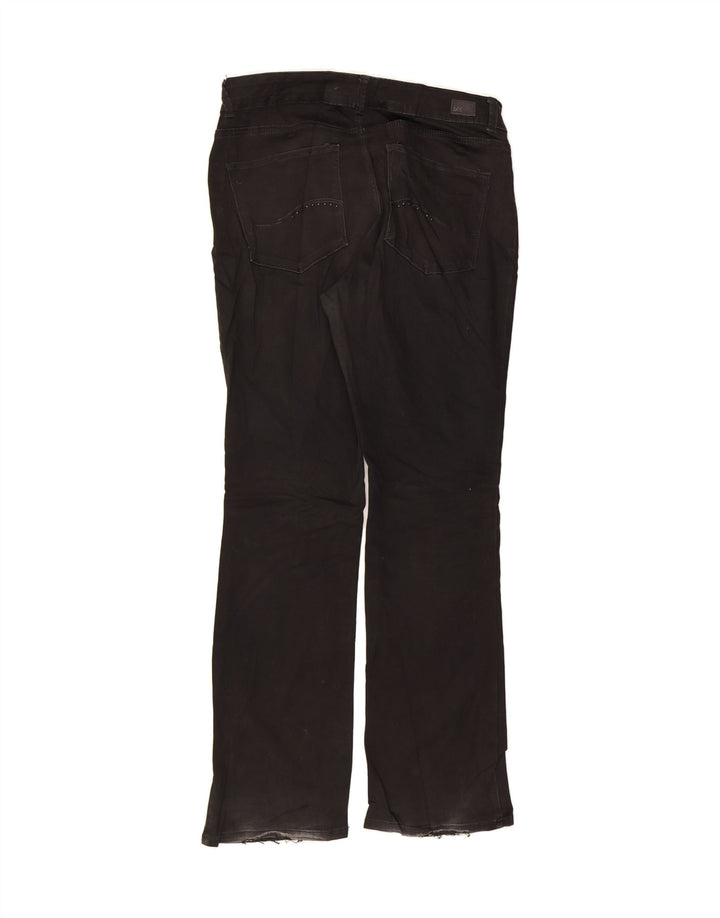 LEE Womens Curvy Fit Bootcut Jeans W32 L32 Black Vintage Lee and Second-Hand Lee from Messina Hembry 