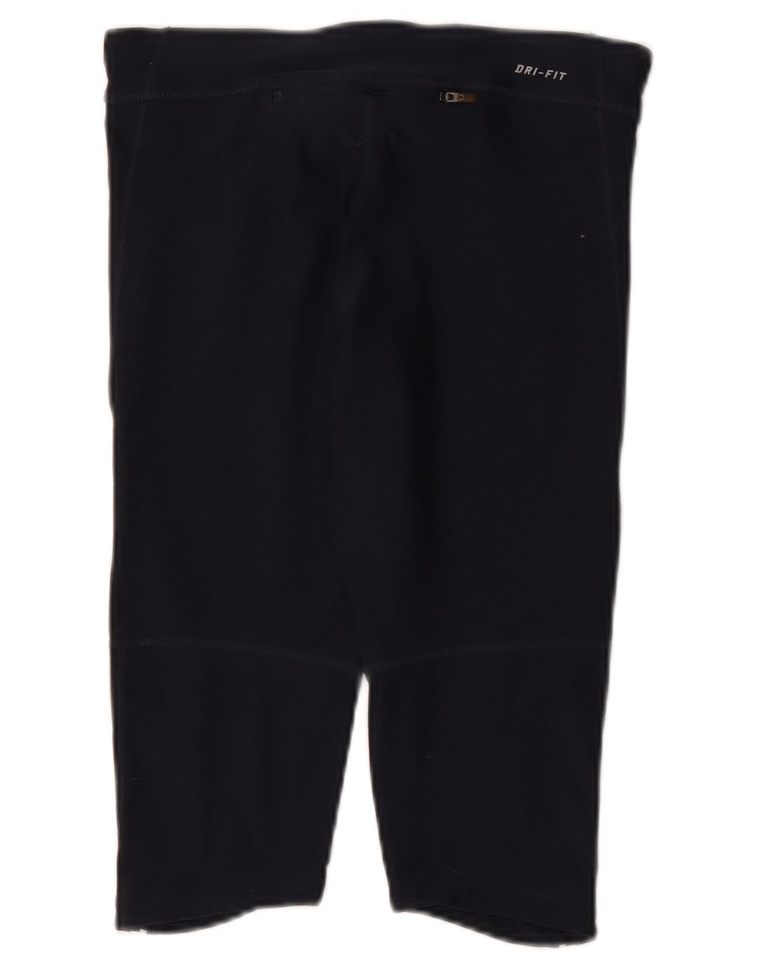 Nike Womens Capri Leggings UK 10 Small Navy Blue Polyester Sports