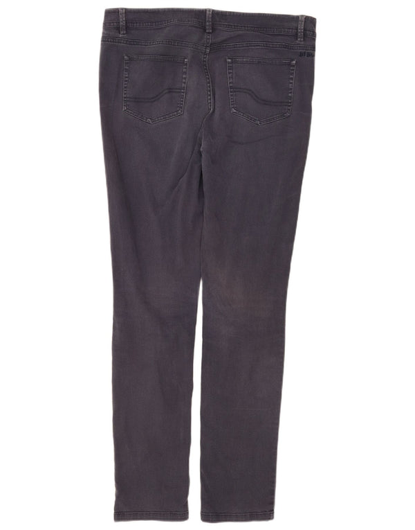 Fat Face Womens Slim Jeans UK 12 Medium W34 L30 Navy Blue Cotton