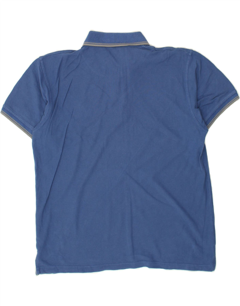 AVIREX Mens Polo Shirt 2XL Navy Blue Cotton | Vintage Avirex | Thrift | Second-Hand Avirex | Used Clothing | Messina Hembry 