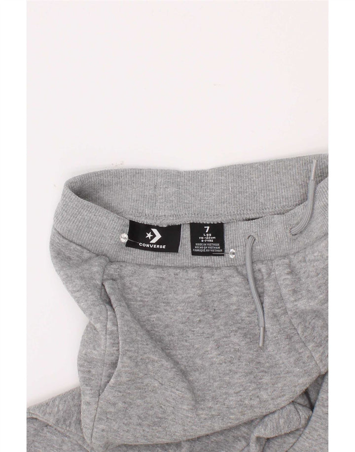 Converse Boys Chuck Taylor Tracksuit Trousers Joggers 6-7 Years Large Grey