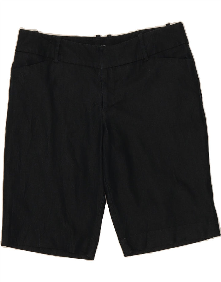 MOSSIMO Womens Casual Shorts US 10 Large W34 Black Cotton Vintage Mossimo and Second-Hand Mossimo from Messina Hembry 