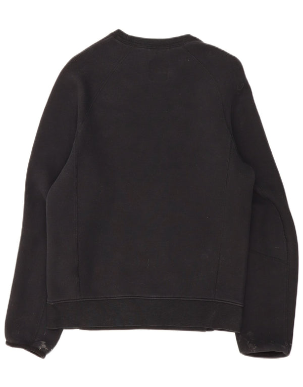 Nike Mens Sweatshirt Jumper Small Black Cotton