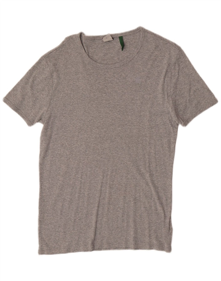 G-Star Womens T-Shirt Top Large Grey Cotton