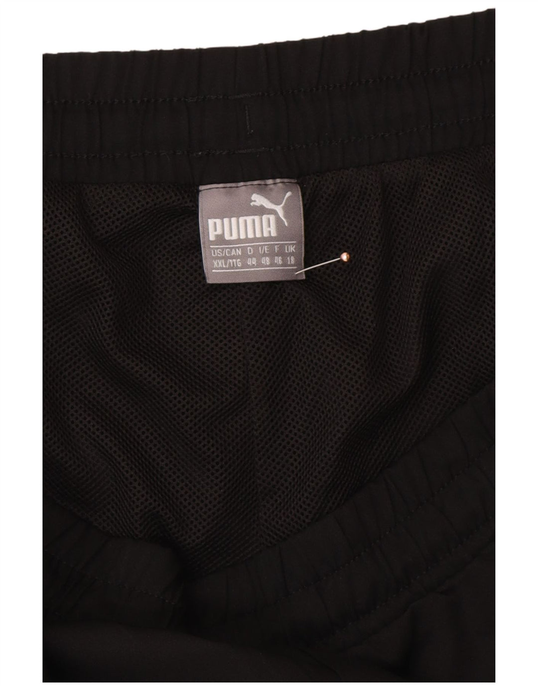PUMA Womens Sport Shorts UK 18 XL  Black Polyester