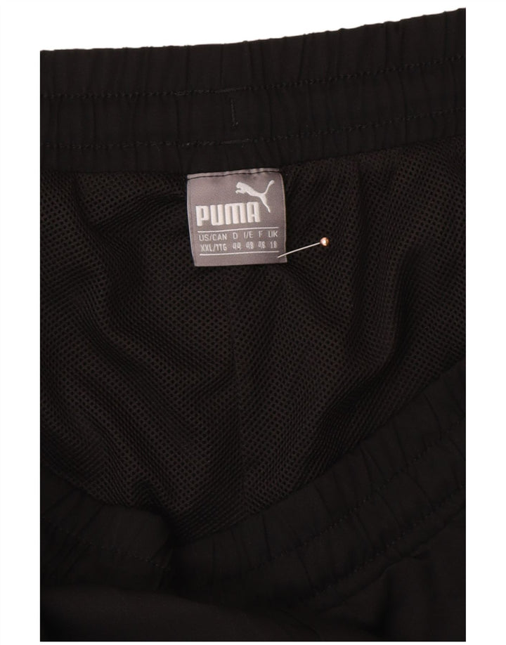 PUMA Womens Sport Shorts UK 18 XL  Black Polyester
