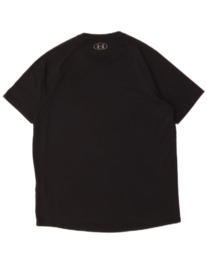 Under Armour Mens T-Shirt Top Medium Black Polyester