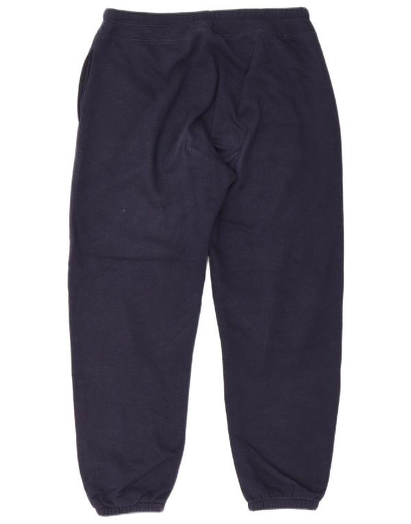 Gap Mens Graphic Tracksuit Trousers Joggers Small  Navy Blue Cotton