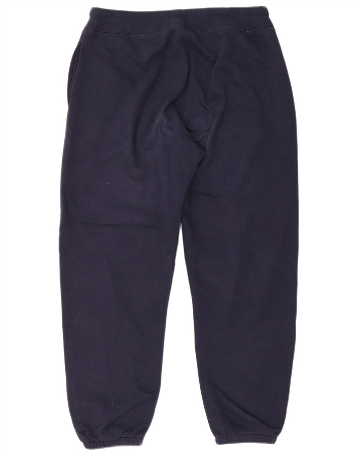 Gap Mens Graphic Tracksuit Trousers Joggers Small  Navy Blue Cotton