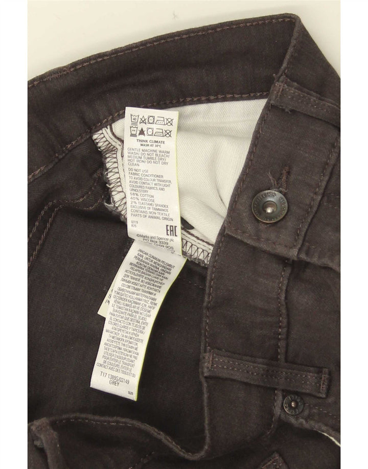 Marks & Spencer Mens Slim Jeans W36 L29 Grey Cotton