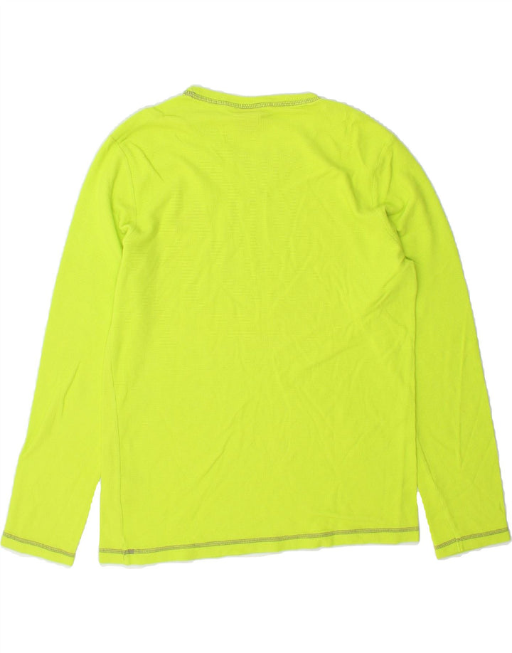 PUMA Mens Top Long Sleeve Small Green Cotton Vintage Puma and Second-Hand Puma from Messina Hembry 