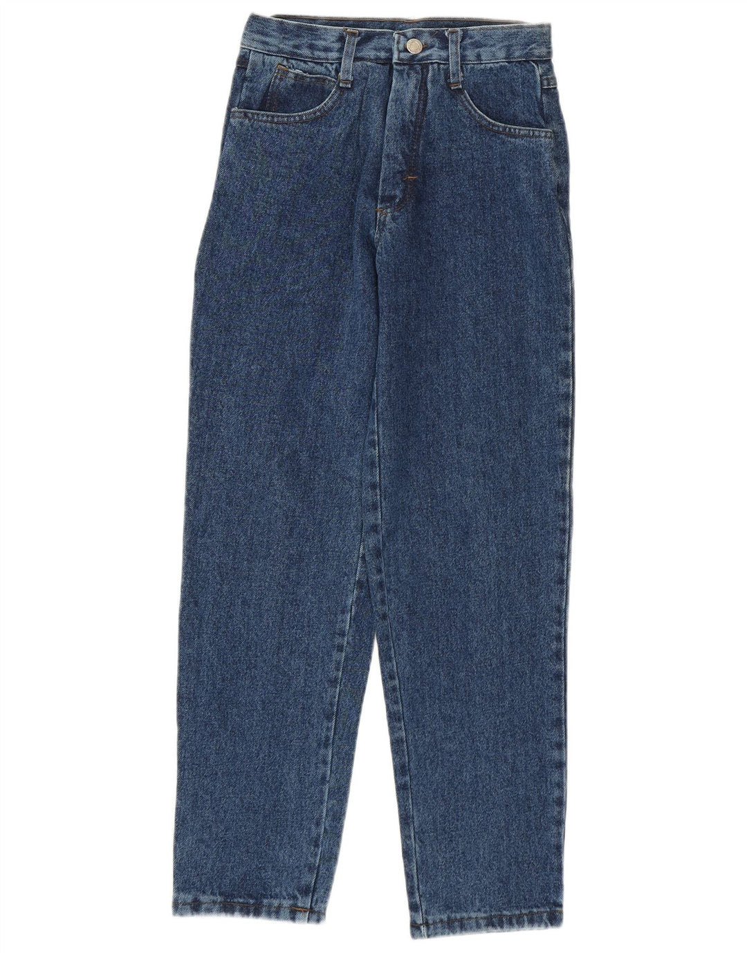 VINTAGE Womens Tapered Jeans W24 L27 Blue