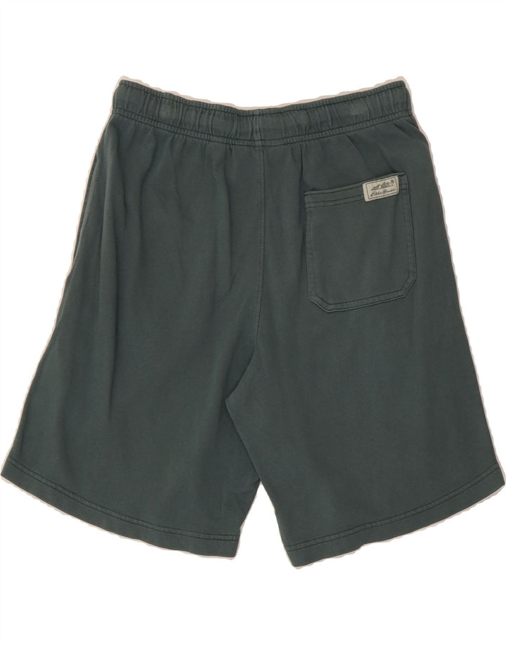 EDDIE BAUER Mens Sport Shorts Small  Green Cotton Vintage Eddie Bauer and Second-Hand Eddie Bauer from Messina Hembry 