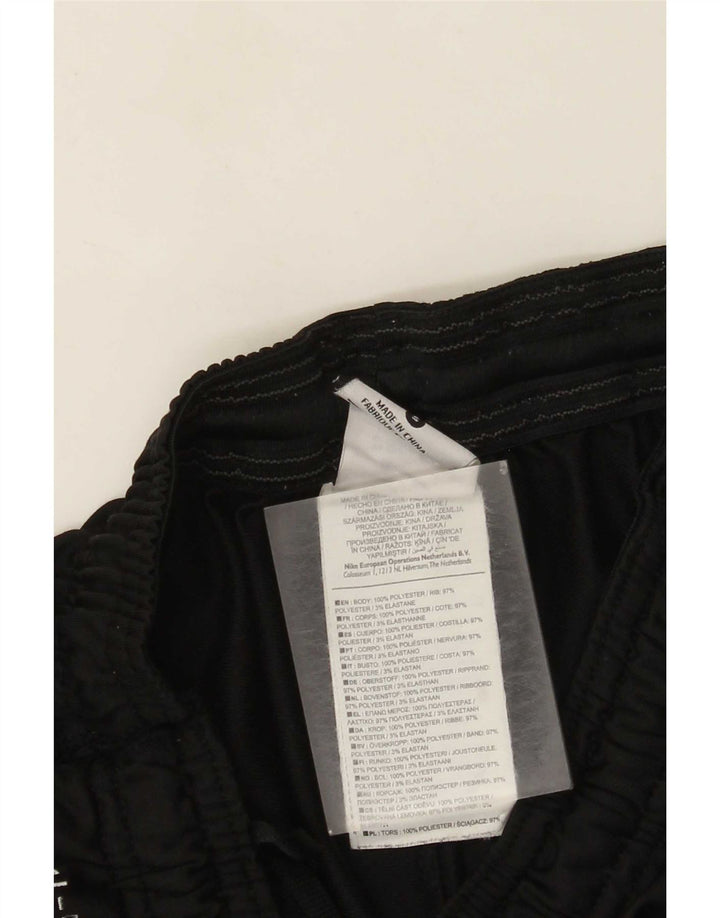 Nike Mens Dri Fit Tracksuit Trousers Small Black Polyester